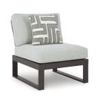 Beachloft Outdoor Armless Chair with Cushion