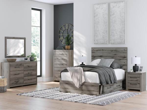 Graystorm Full Panel Bed with Storage - Image 13