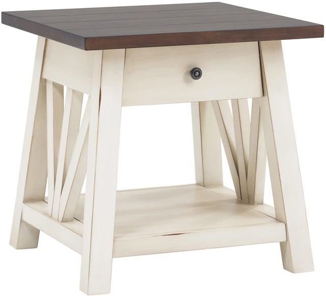 f1ac04dadb09596cef358e4642f2a635 Pinebrook End Table - Image 1