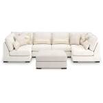 Donelson Creek 4-Piece Sectional and Ottoman - Image 2