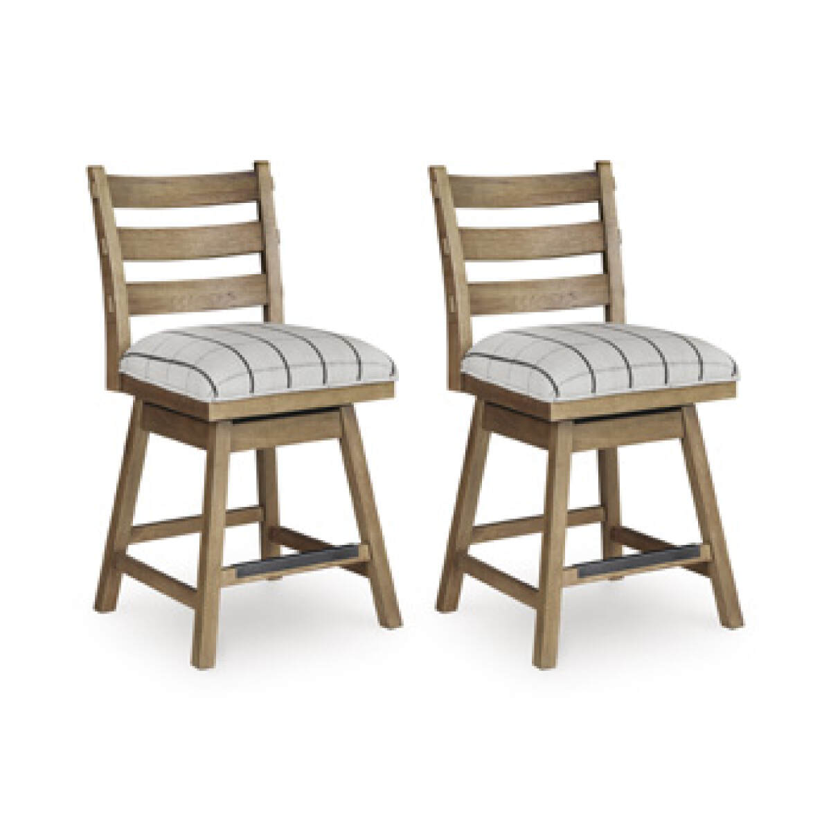 f26eb19087207480329ab8113b35d0f4 Ridgester Counter Height Swivel Barstool - Image 1