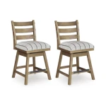 Ridgester Counter Height Swivel Barstool