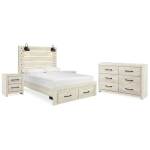 Cambeck Queen Panel Storage Bed, Dresser and 2 Nightstands - Image 3