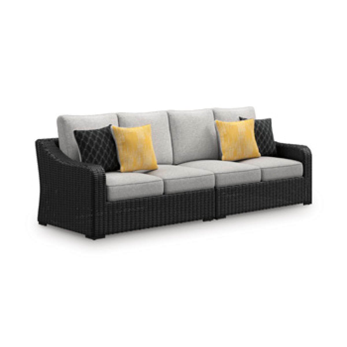 f314015f0459dd4574bc65030cfab9a9 Beachcroft 2-Piece Outdoor Loveseat with Cushion - Image 1