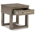 Loyaska Lift-top Coffee Table and 2 End Tables - Image 4