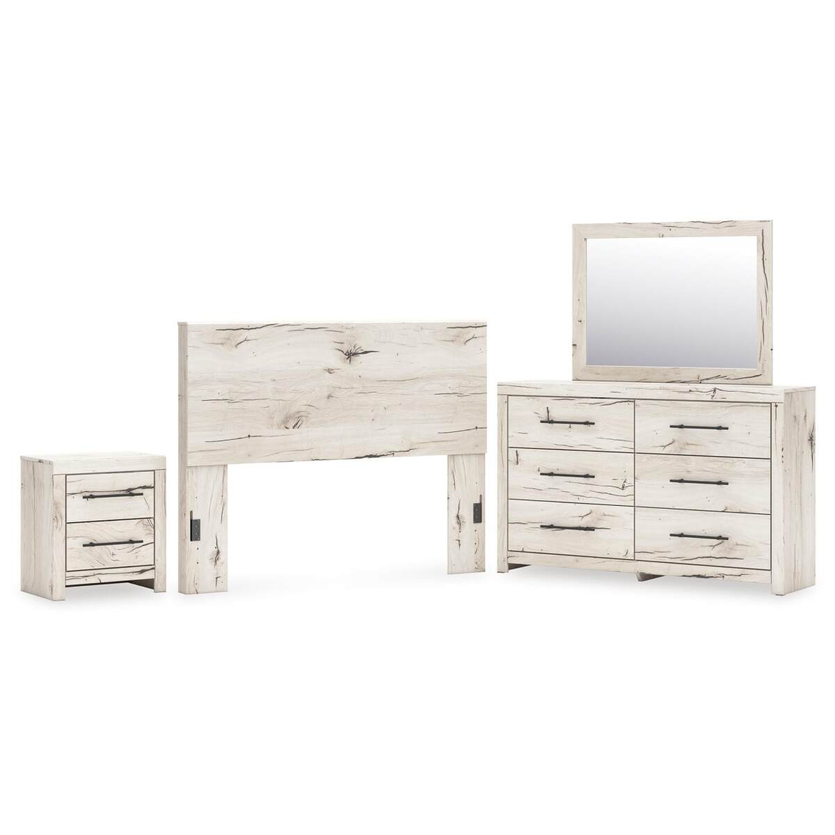 f37105ddb1b02effbd2778a572f5d2fd Lawroy Queen Panel Headboard, Dresser and Nightstand - Image 1