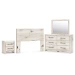 Lawroy Queen Panel Headboard, Dresser and Nightstand