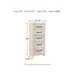 Cambeck Narrow Chest of Drawers - Image 5