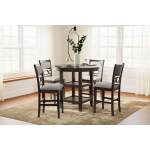 Langwest Counter Height Dining Table and 4 Barstools (Set of 5) - Image 3