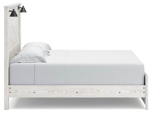 Gerridan King Panel Bed, Dresser, Mirror, Chest, and Nightstand - Image 15