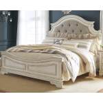 Realyn King Upholstered Panel Bed and Dresser - Image 11