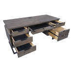 Harper Point 66" Executive Desk IHP-304-FSL - Image 7