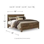 Trinell King Panel Bed, Chest and 2 Nightstands - Image 8