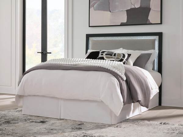 Maeling Queen Upholstered Panel Headboard - Image 3