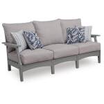 Cove Beach Outdoor Sofa with Cushion - Image 2