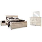 Bellaby King Panel Bed, Dresser, Mirror and 2 Nightstands