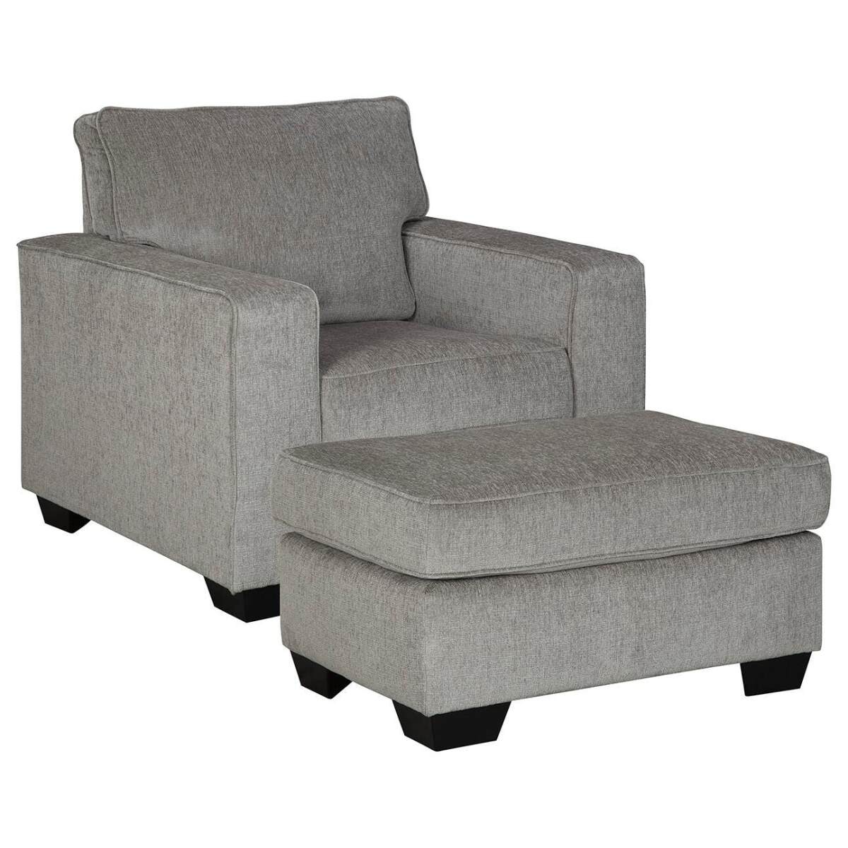 f54f57ec6c3d1065aea977a0028bc249 Altari Chair and Ottoman - Image 1
