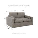 Dramatic Loveseat - Image 7