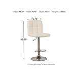 Bellatier Adjustable Height Bar Stool (Set of 2) - Image 6