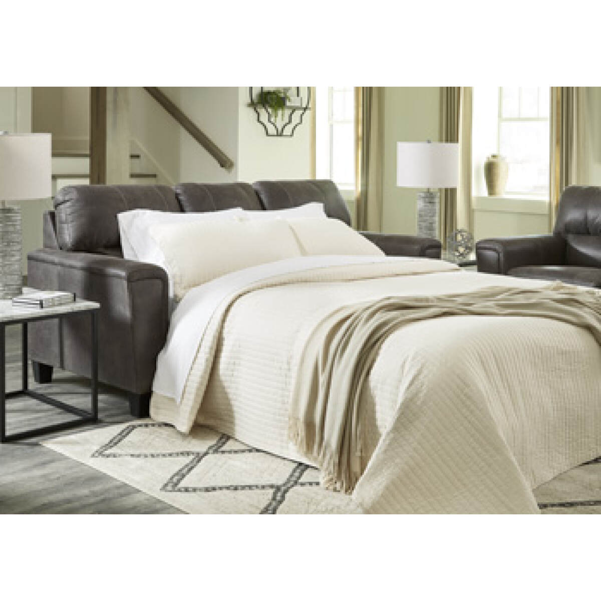 f5c16bd1c8d2ff3393b828d984804bdd Navi Queen Sofa Sleeper - Image 1