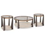 Frazwa Coffee Table and 2 End Tables