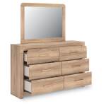Kinlanni Queen Panel Bed, Dresser, Mirror and Nightstand - Image 5