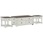 Havalance Lift Top Coffee Table and 2 End Tables