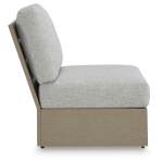 Kimpton Isle Outdoor Armless Chair with Cushion - Image 5