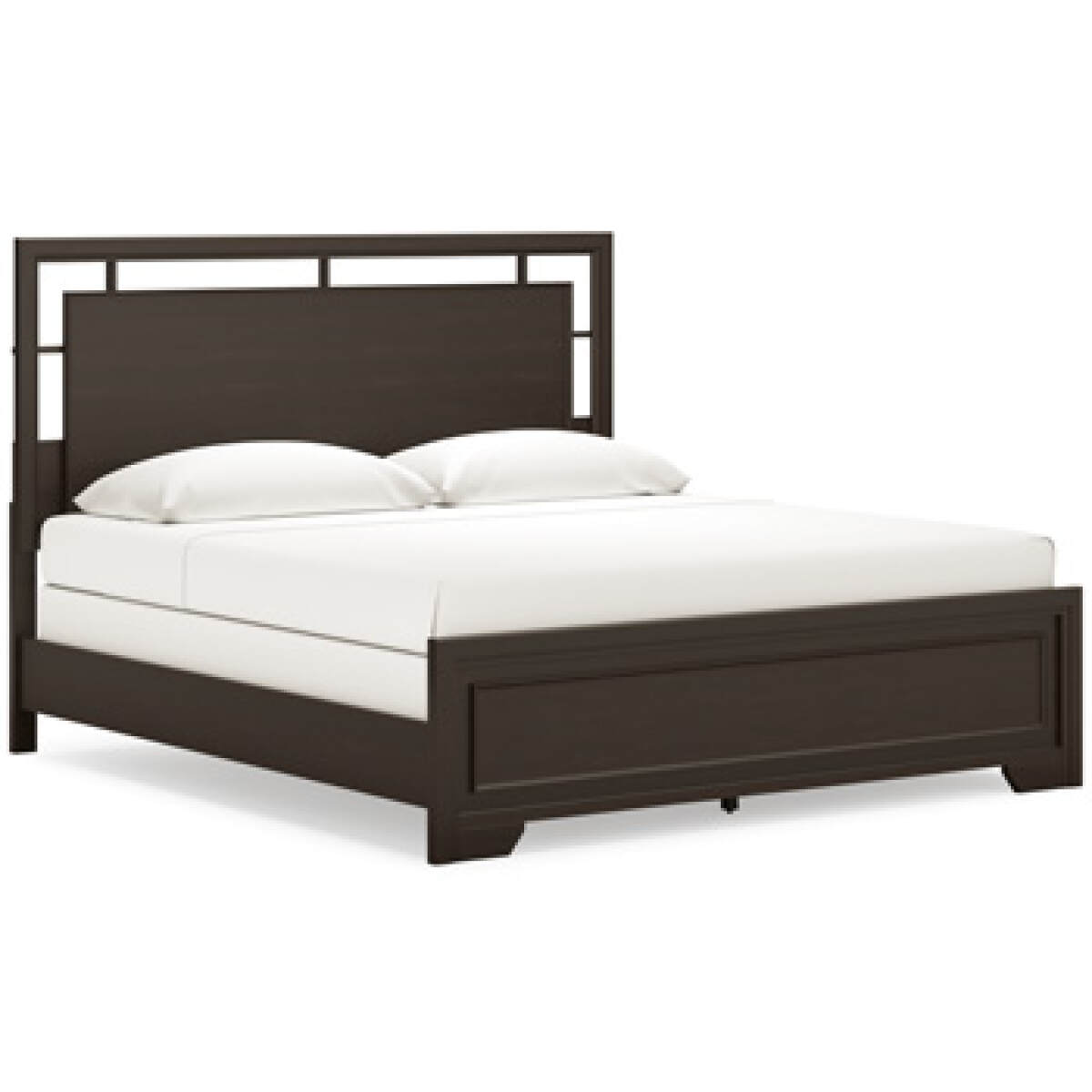 f65b2fd5e520baf9e5a99d0eab708d57 Covetown King/California King Panel Headboard/Footboard and Slats - Image 1