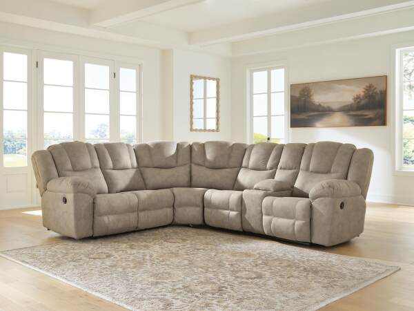 Pearce-Pike 3-Piece Reclining Sectional with Console - Image 3