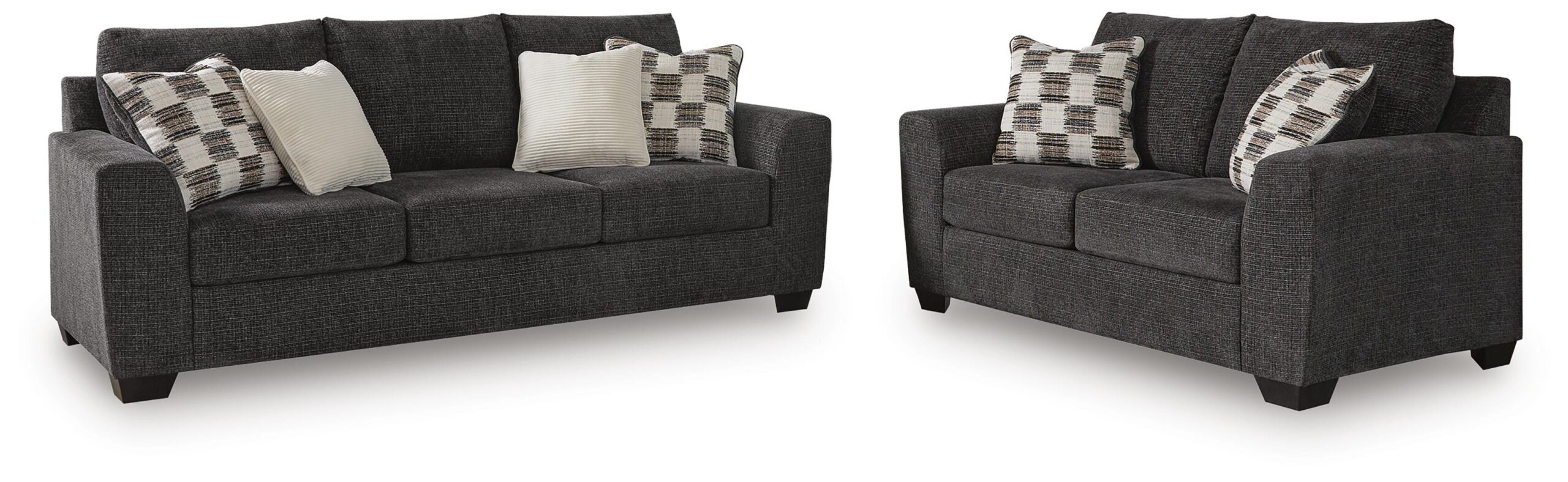 f6c10a5ef3db7cd0387e6ffbec93b115 Loreo Sofa and Loveseat - Image 1