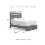 Graystorm Full Panel Bed - Image 5