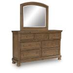 Feddinger Dresser and Mirror - Image 2