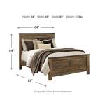Trinell Queen Panel Bed, Dresser and Mirror - Image 5