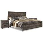 Wynnlow King Panel Bed and 2 Nightstands