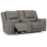 Trasimeno Power Reclining Loveseat with Console - Image 4