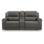 5Z - Pittson 3-Piece Power Reclining Sectional Loveseat with Console