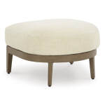 Serene Bay Outdoor Ottoman with Cushion