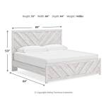 Cayboni King Panel Bed, Dresser, Mirror, Chest and 2 Nightstands - Image 26