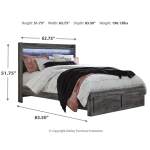 Baystorm Queen Panel Storage Bed, Dresser and Nightstand - Image 14
