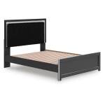 Zuraleus Queen Upholstered Panel Platform Bed - Image 4