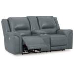 Trasimeno Power Reclining Loveseat with Console - Image 4