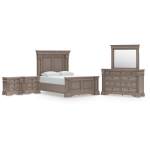 Blairhurst Queen Panel Bed, Dresser, Mirror and 2 Nightstands