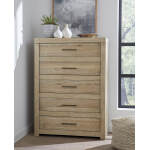 Modern Loft 5 Drawer Chest IML-456-KHK-1 - Image 3