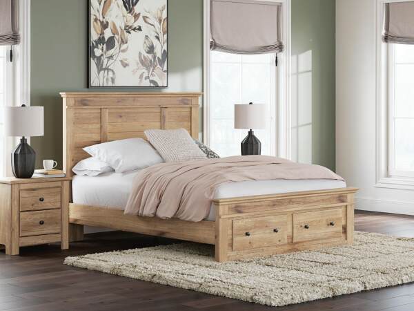 Makidern Queen Panel Storage Bed - Image 3