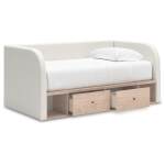 Arloster Full Upholstered Day Bed with Storage - Image 6