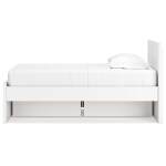 Onita Twin Panel Platform Bed with 1 Side Storage - Image 9