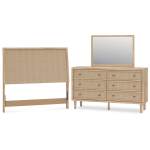 Cielden Full Panel Bed, Dresser and Mirror - Image 2