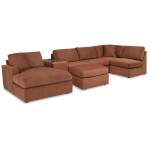 Modmax 6-Piece Sectional with Chaise and Ottoman