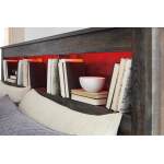 Drystan Queen Bookcase Headboard - Image 7